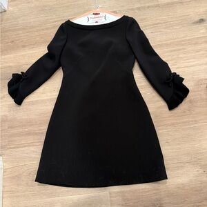 Kate Spade Black Outerwear with Gold Accents